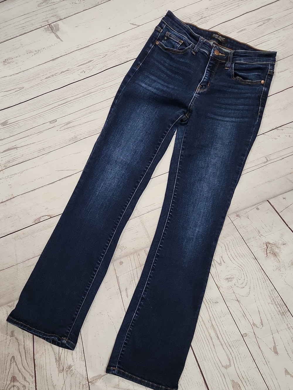 Judy Blue Deep Indigo Flared Jeans
